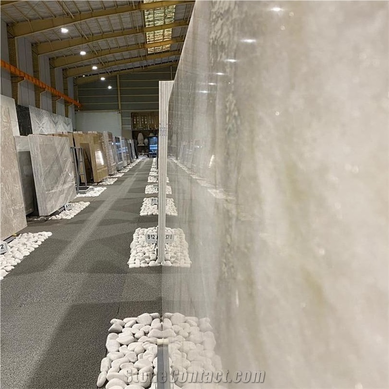 Iran White Alabaster Tiles, White Alabaster Slabs