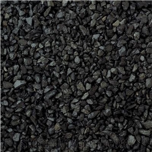Crushed Stone Black Chip Stone for Landscaping