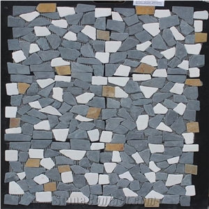 Chipped Mosaic Tiles, Pebble Mosaic Tiles
