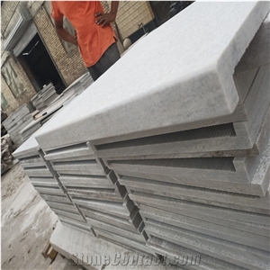 Pure White Quartzite Swimming Pool Copings And Deck Pavers