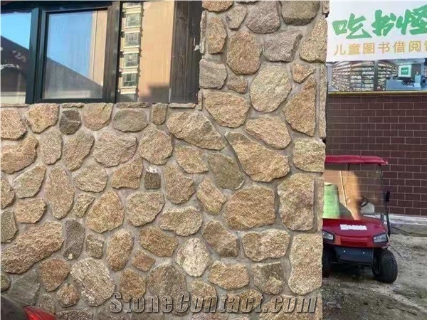 Tiger Skin Granite Exterior Wall Cladding, Flagstone