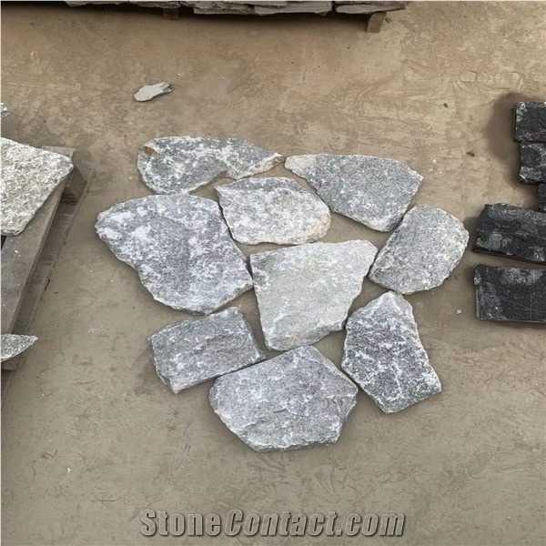 Yizhou Blue Granite Loose Split Wall Cladding,Garden Walling