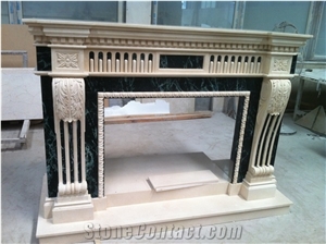 2021 Marble Fireplace Natural Stone Hand Carved