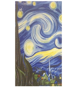 Van Gogh Classic Works Of Star Sky Glass Products