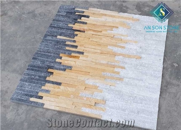 Mixed Wall Panel Stone Low Cost