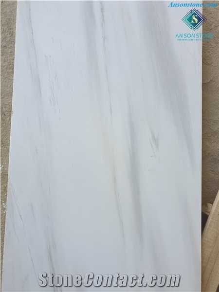 Polished Milky White Marble Slabs and Tiles
