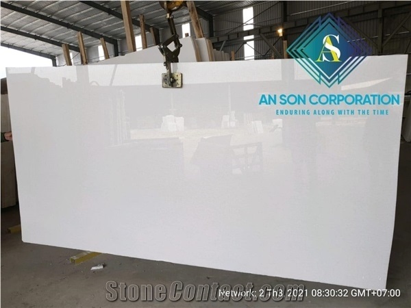 Polished Pure White Marble Slab Best Price