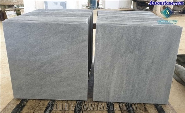Sandblasted Grey Marble Tiles