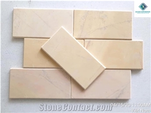 Yellow Marble Tiles Best Quality from Vietnam