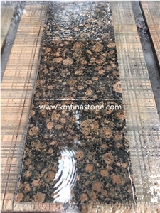 Baltic Brown Granite Slabs Tiles for Skirting Countertop