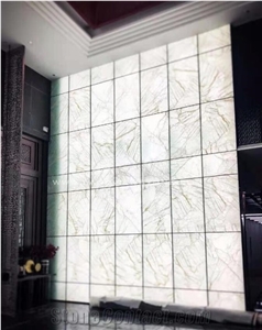 Crystal White Quartzite Ice Jade Flooring Wall Stone Tiles