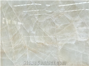 Ice Jade Crystal White Onyx Countertops for Kichen