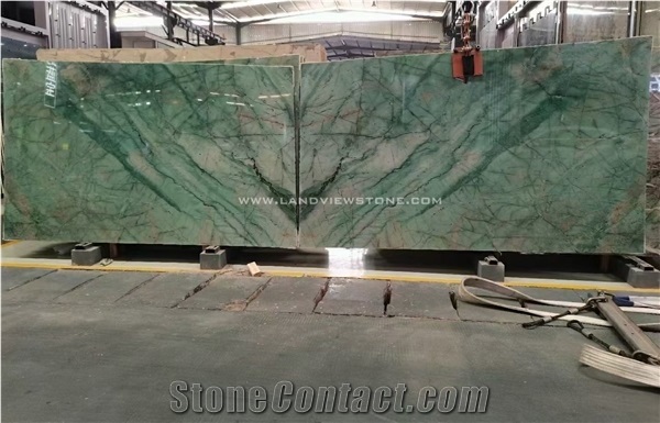 Pampers Green Quartzite Cristallo Verde Quartzite Wall Stone