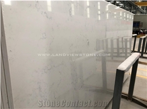 White Grey Black Quartz for Kichen Bathroom Countertops