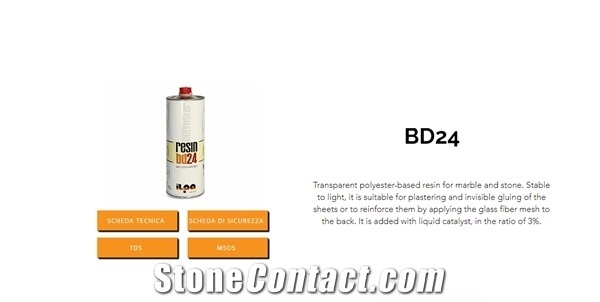 Bd24 Transparent Polyester-Based Resin for Marble, Stone
