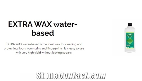 Extra Wax Water-Based for Cleaning and Protecting Floors