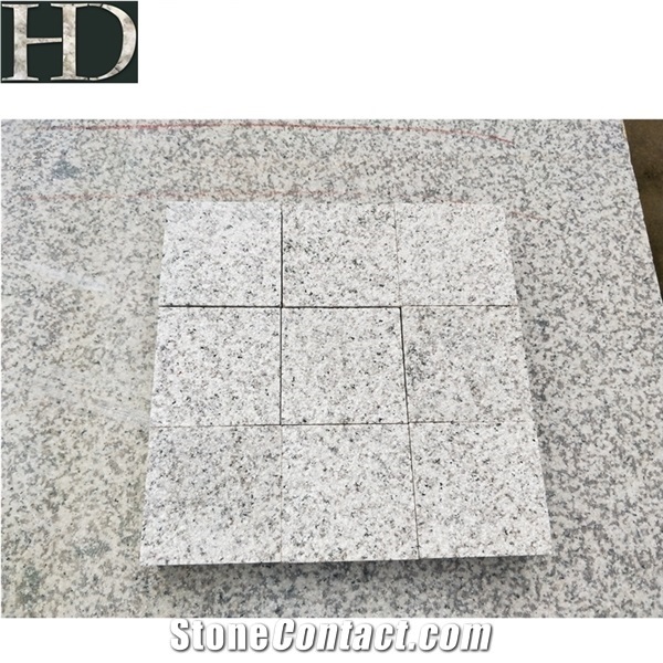 China Natural Light Grey Granite G655 Cubes for Sale