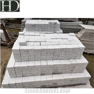 China Natural Light Grey Granite G655 Cubes for Sale