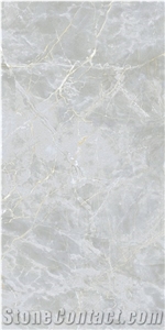 Artificial Light Grey Marble Stone Look Tiles Glazed Ceramic