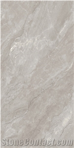 Cather Light Grey Porcelain Slabs-Marble Look Ceramic Tiles Floor