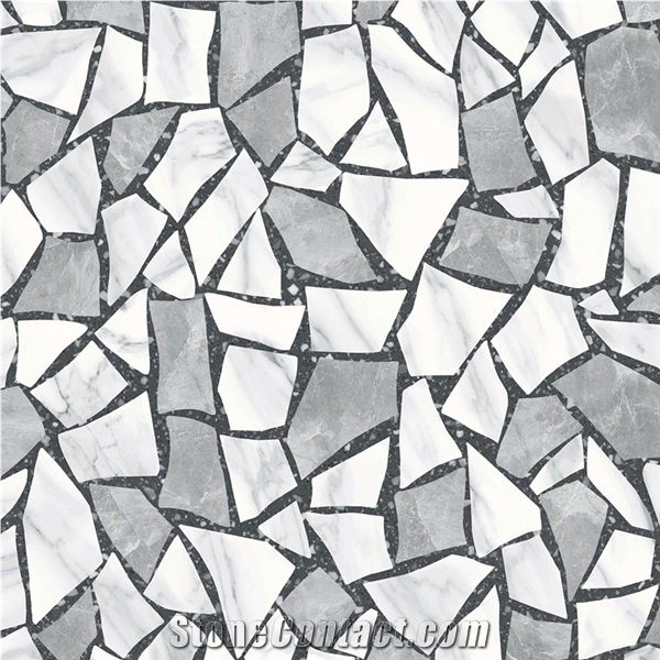 China Foshan Cheap Terrazzo Gladss Tile Flooing Walling