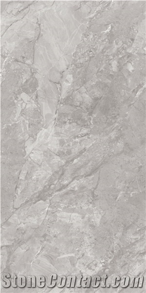 Foshan Ash Grey Painting Veins Marble Look Ceramic Tiles