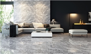Glossy Marble Ceramic Pocelian Slab Tiles Usage