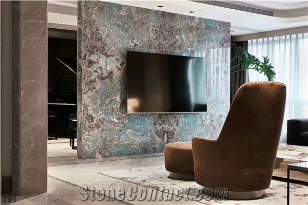 Amazon Green Granite Brazil Slab Wall Tile Design Decoration