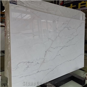 America Lincoln White Marble Slab Wall Flooring Tile