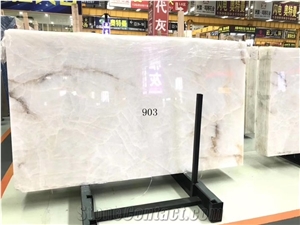 Brazil Crystal White Marble Slab Wall Floor Tile Bookmatched
