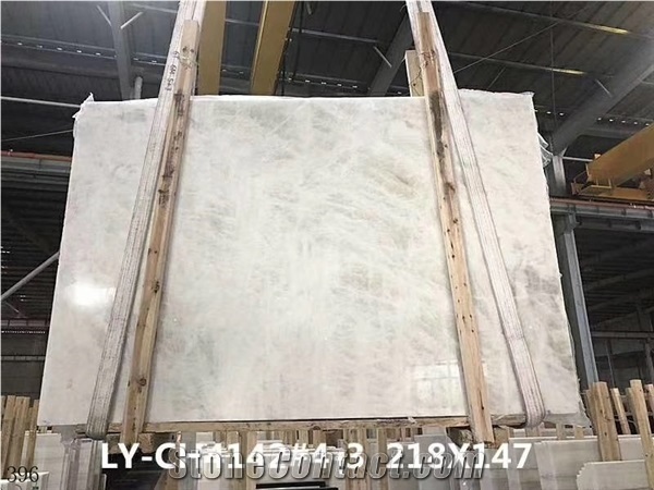 China Cloudy White Marble Slab Wall Flooring Tiles Pattern
