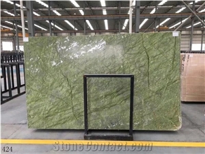 China Dandong Green Slab Wall Flooring Tiles Pattern