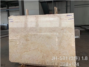 China Feather Gold Marble Slab Wall Flooring Tiles
