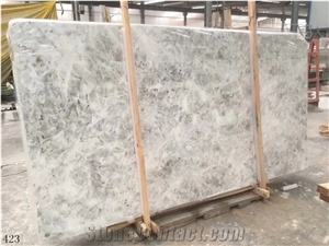 China Snow White Marble Slab Wall Flooring Tiles Use