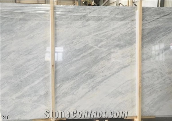 Elegant Luxury White Marble Slab Countertop Walling Material