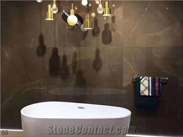 Elegant Sand Brown Marble Quality Marble Tile