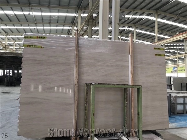 French Wood Marble Brown France Slab Wooden Grain Walling
