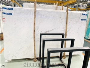 Greece Ariston White Marble Slab Wall Floor Kitchen Tile Use