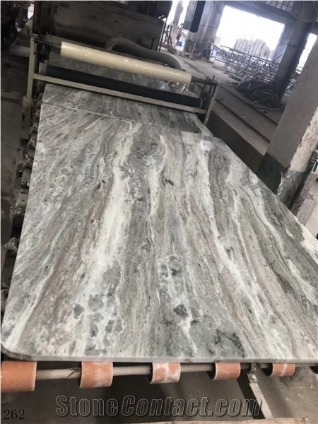 India Fantasy Brown Marble Slab Interior Decotation Tiles