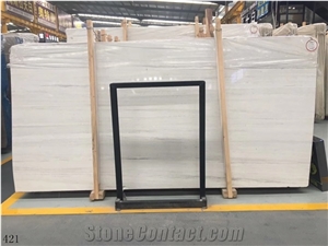 Italy Milan White Marble Slab Wall Flooring Tiles Use