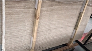 Italy Wood Marble Slab Wall Floor Tiles Veincut Crossecut