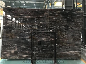 Marble Black Galaxy Slab Tiles