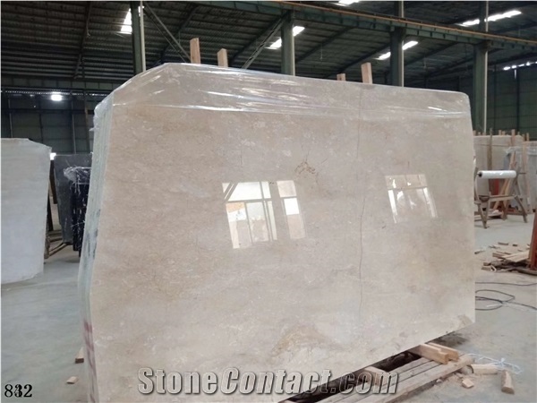 Spain Crema Marfil Marble Slab Interior&Exterior Tile