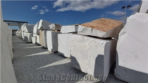 Lot Of White Carrara Marble Blocks