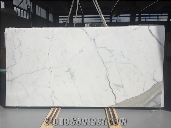 Slabs Of Statuario Carrara Marble