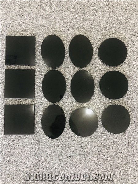 Mongolia Black Granite for Laser Engraving