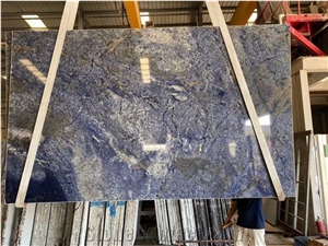 Azul Bahia Brazil Blue Granite Stone Large Slabs