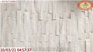 Milky White Natural Marble Cultured, Wall Cladding, Stone Panel