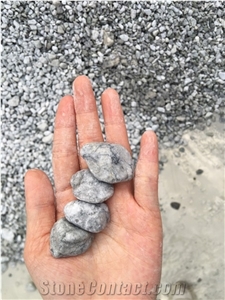 Gray Pebbles Tumbled Stones Rock Stones