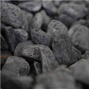 High Quality Black Tumbled Pebble Vietnam Origin